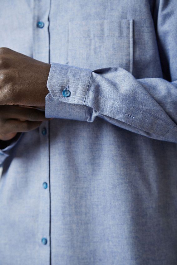 Рубашка с длинным рукавом Van Mich Фиолетовый