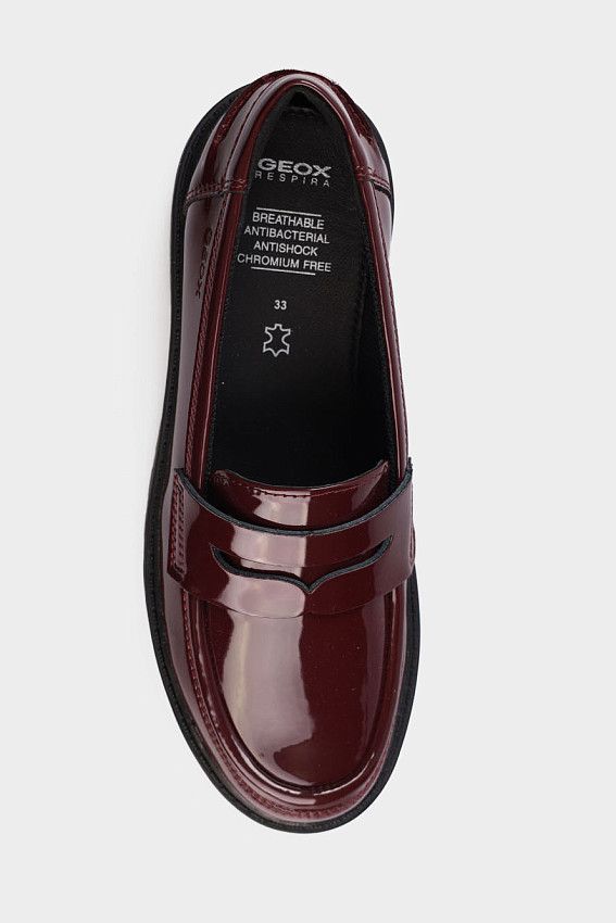 Лоферы Geox Бордовый