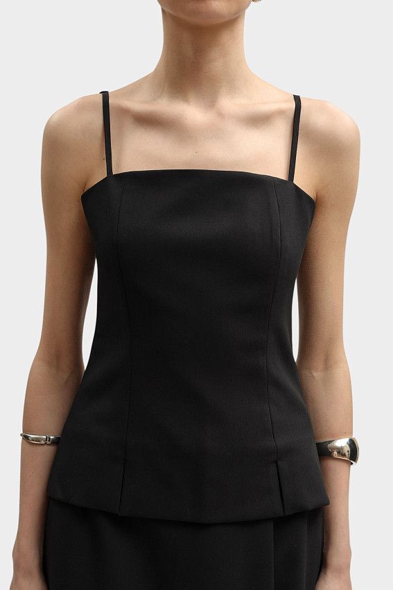 Топ The Hills Черный