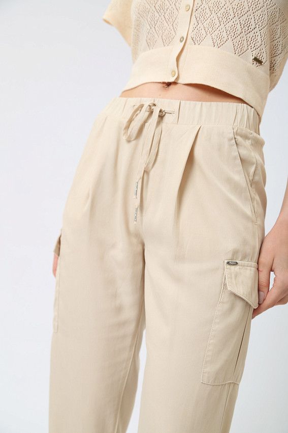 Брюки Pepe Jeans Бежевый