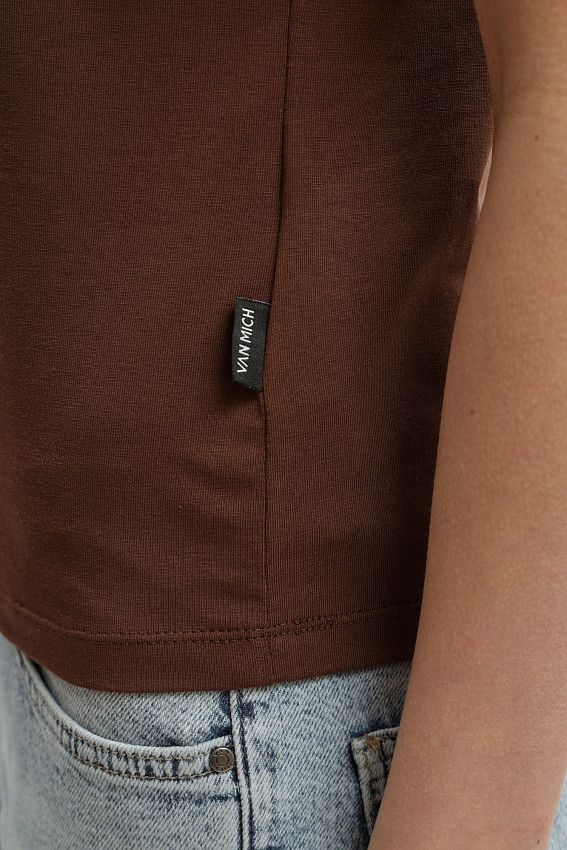 Футболка Van Mich Коричневый