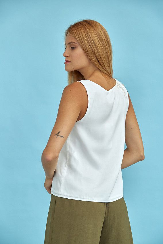 Топ The Hills Белый