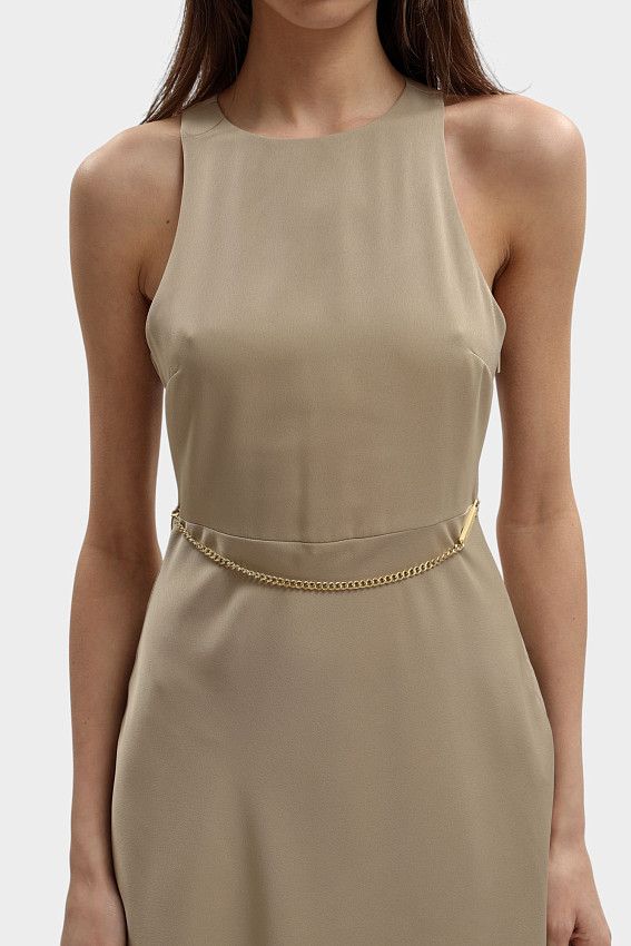 Платье Armani Exchange Бежевый