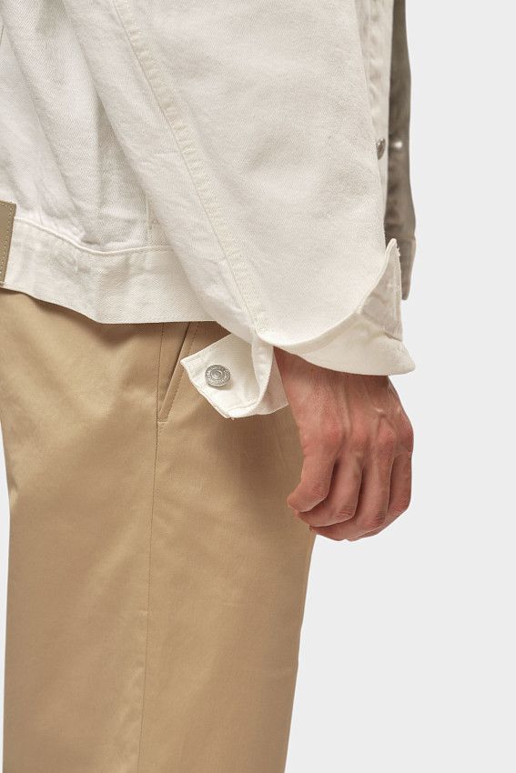 Куртка джинсовая Calvin Klein Jeans Молочный