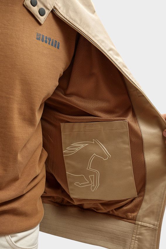 Куртка легкая Mustang Бежевый