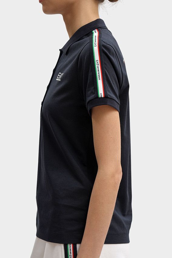 Поло EA7 Синий