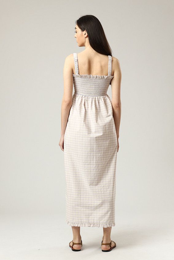 Платье макси Levi`s Бежевый