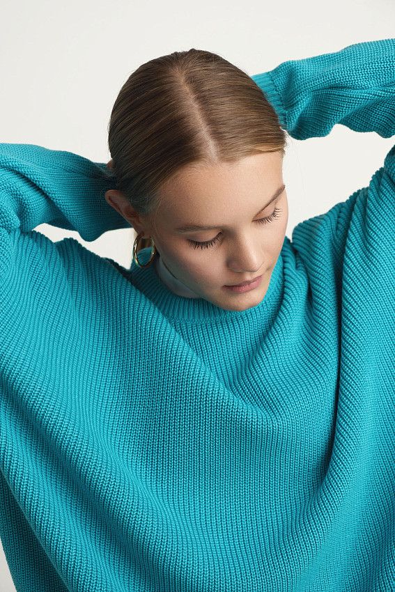 Джемпер The Hills Бирюзовый