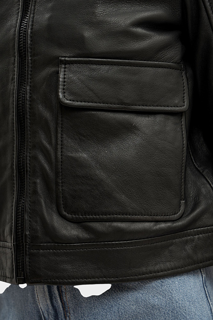 Куртка кожаная Mustang