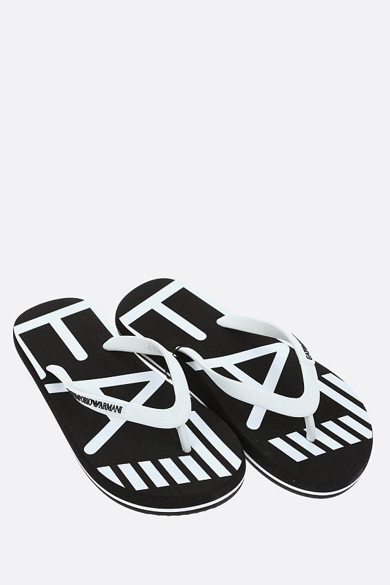 Шлепанцы EA7 Черный