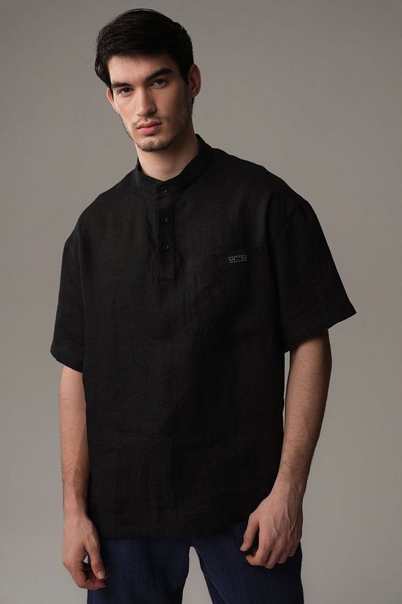 Рубашка с коротким рукавом The Hills Черный