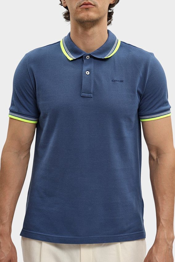 Поло Geox Синий