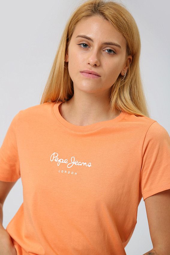 Футболка Pepe Jeans Оранжевый