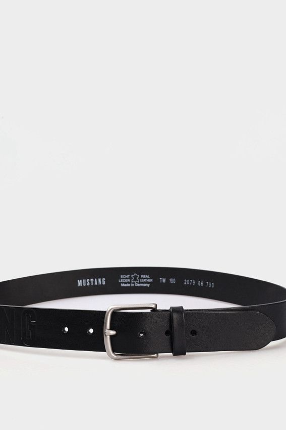 Ремень Mustang Черный