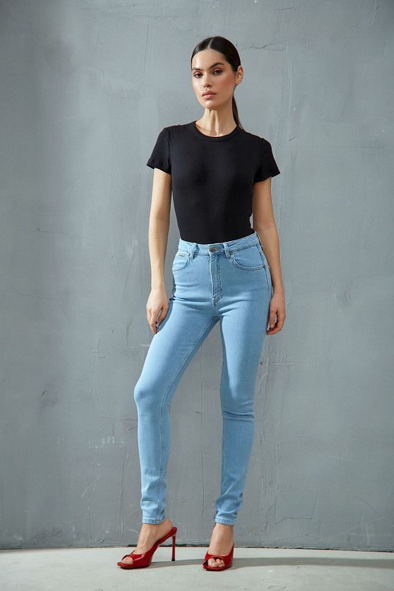 Джинсы HIGH RISE SUPER SKINNY  Van Mich