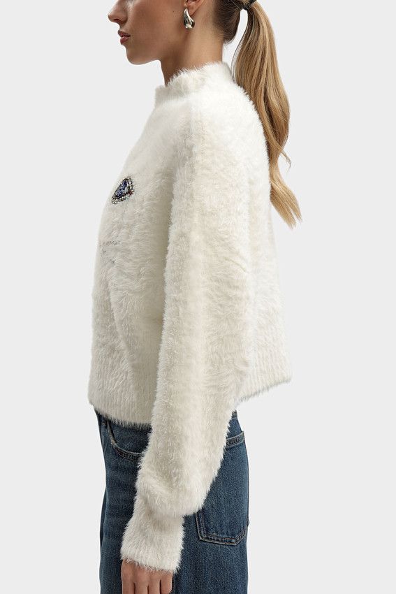 Джемпер  Karl Lagerfeld Белый