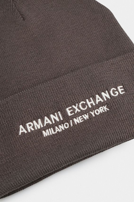 Шапка Armani Exchange Капучино