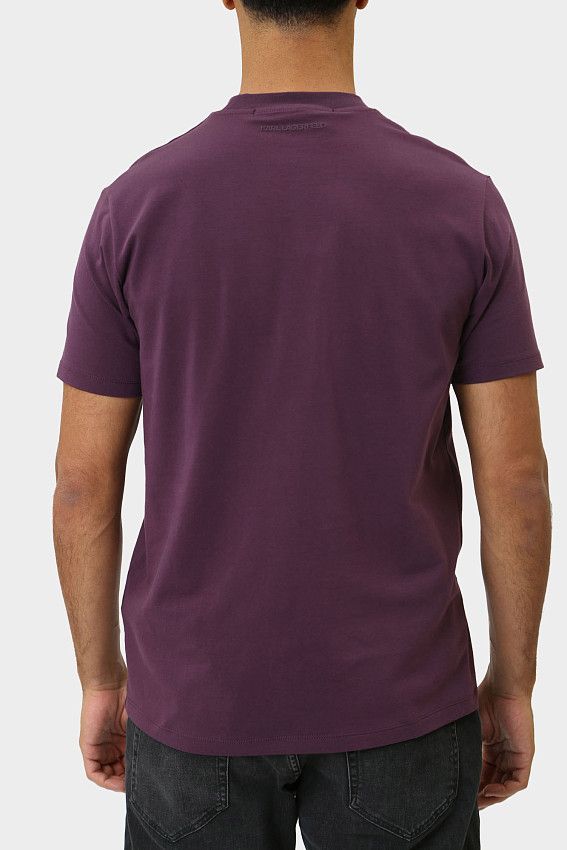 Футболка Karl Lagerfeld Фиолетовый