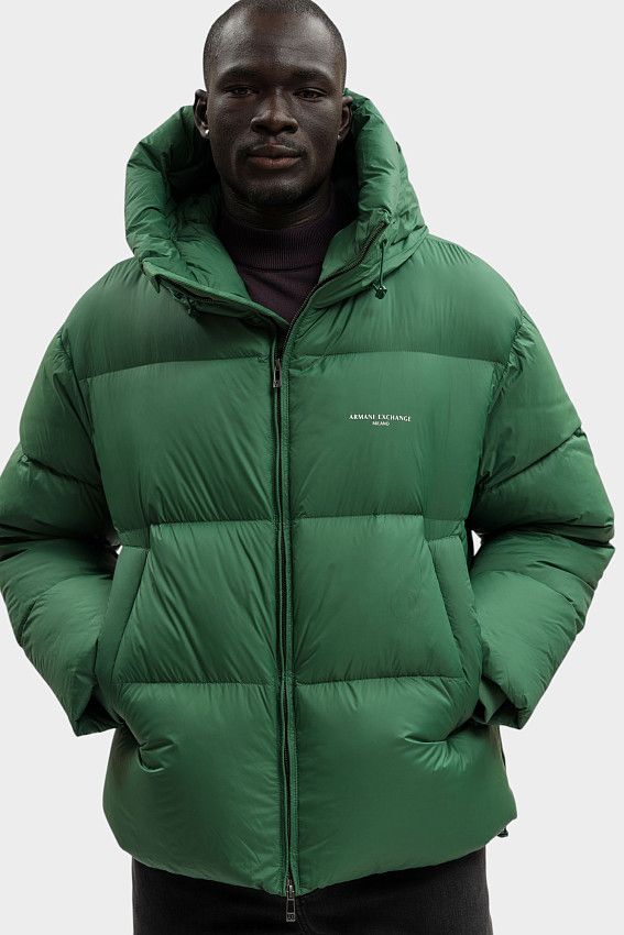 Куртка пуховая Armani Exchange Зеленый