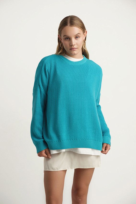 Джемпер The Hills Бирюзовый