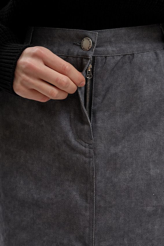 Юбка джинсовая The Hills Серый