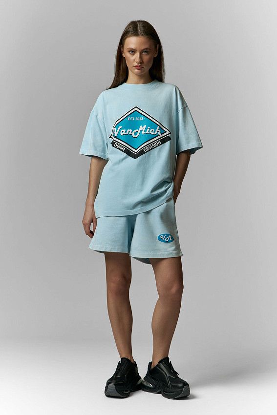 Футболка Van Mich Голубой