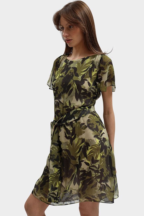 Платье Armani Exchange Зеленый