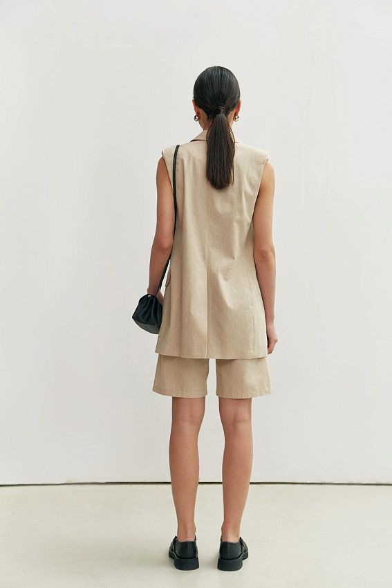 Жилет The Hills Бежевый