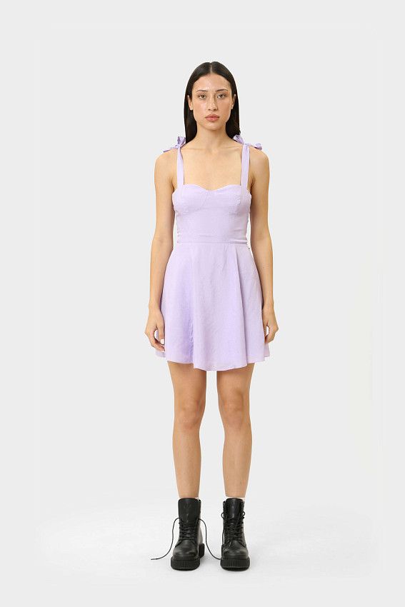 Платье Armani Exchange Фиолетовый