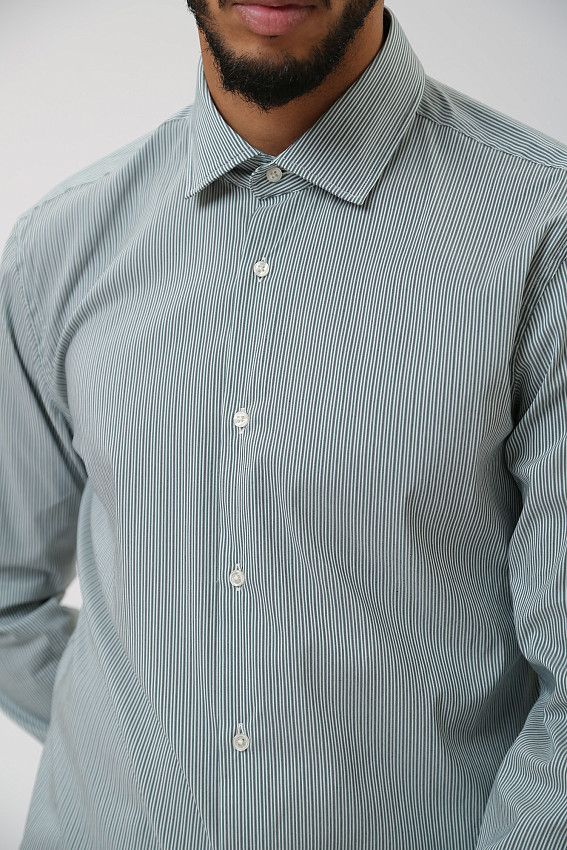 Сорочка д/р Strellson Зеленый