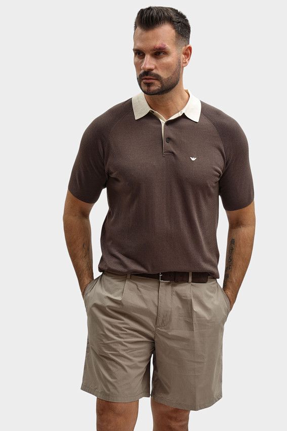 Шорты Emporio Armani Зеленый