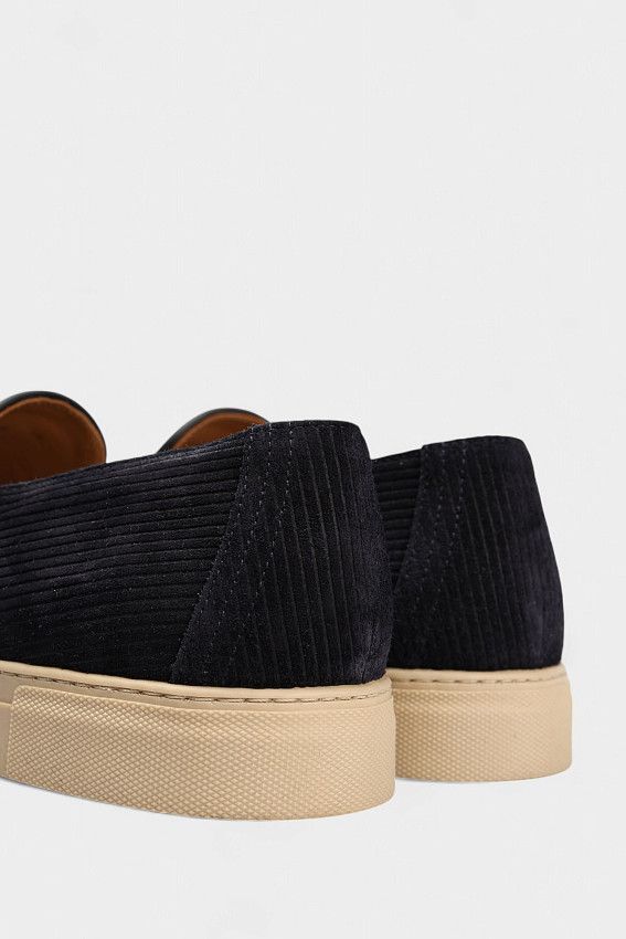 Слипоны Emporio Armani Синий