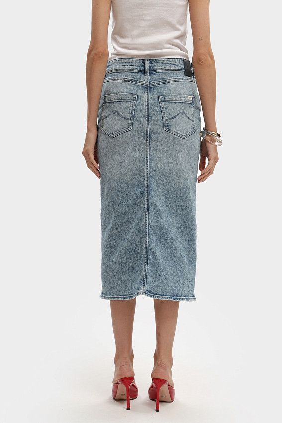 Юбка джинсовая Mustang Синий