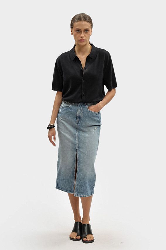 Юбка джинсовая Pepe Jeans Синий