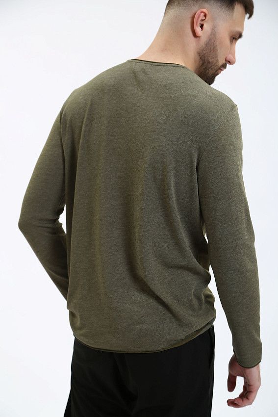 Лонгслив Strellson Зеленый