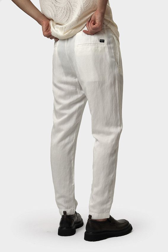 Брюки льняные Strellson Белый