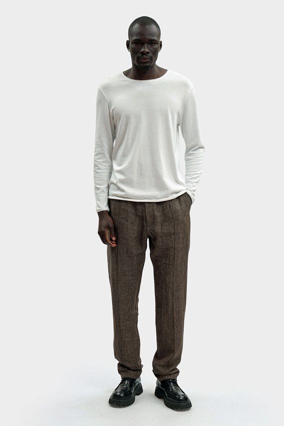 Брюки Emporio Armani Коричневый