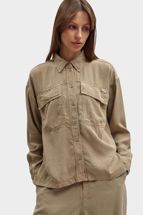 Блузка Mustang Бежевый