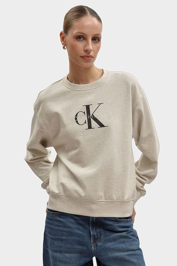 Свитшот Calvin Klein Jeans Молочный