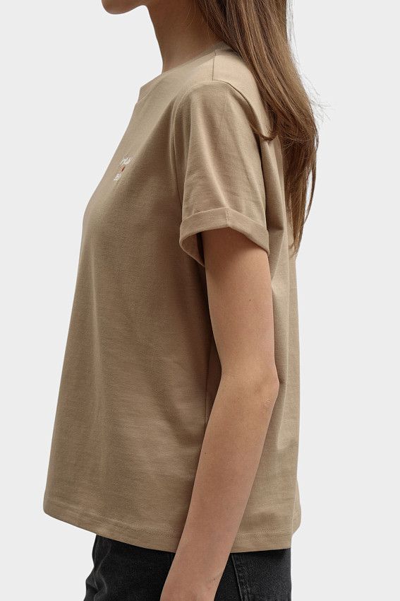 Футболка Mustang Бежевый
