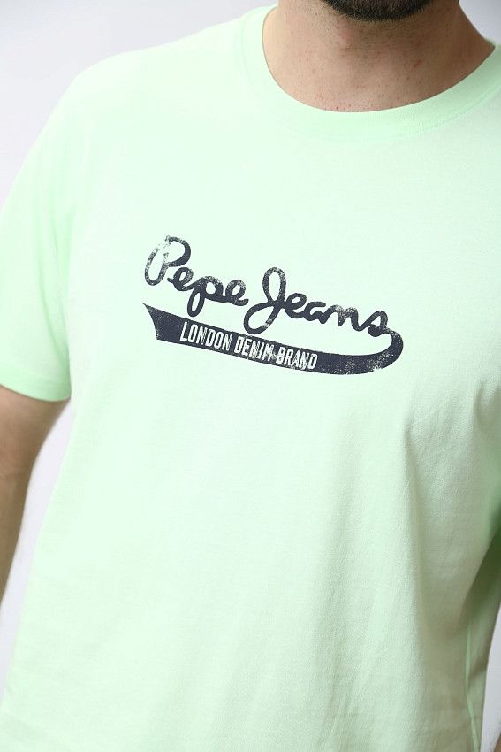 Футболка Pepe Jeans Салатовый