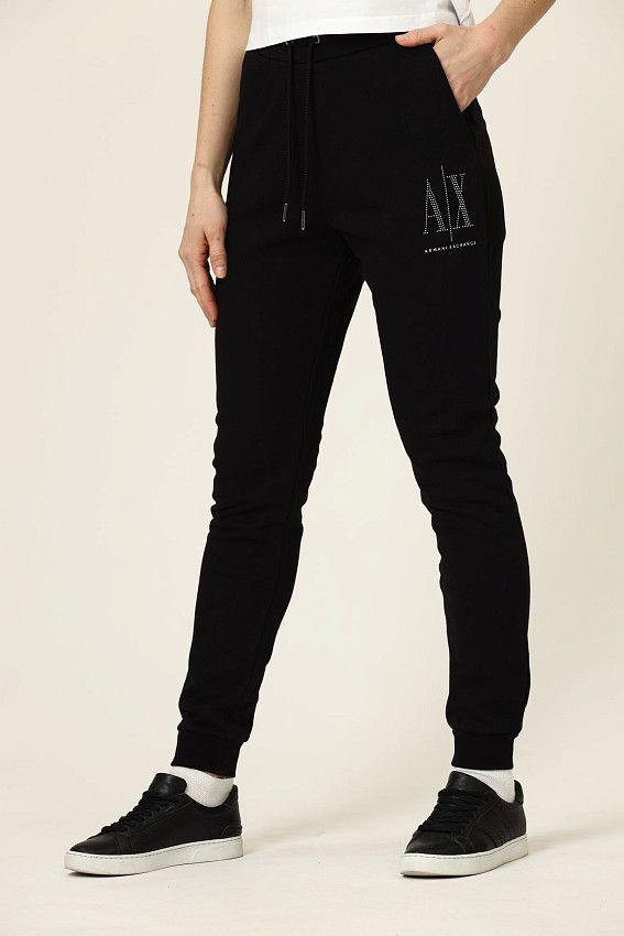 Брюки спортивные Armani Exchange Черный