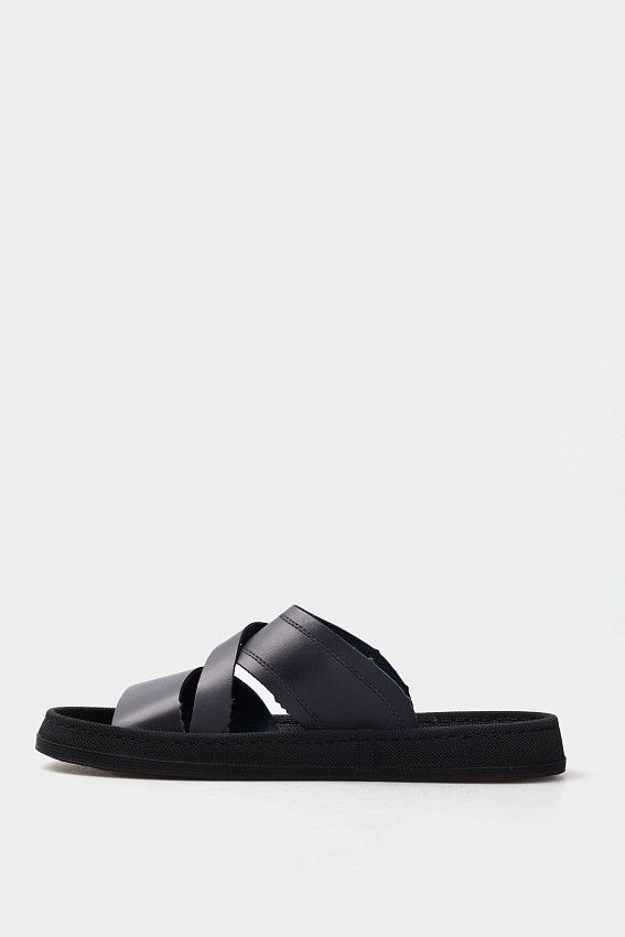 Шлепки Shoiberg Синий