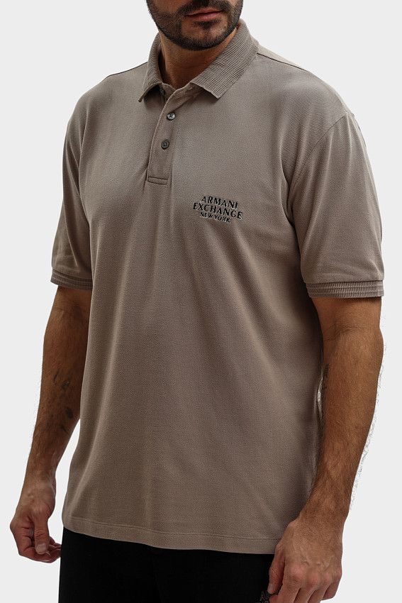 Поло Armani Exchange Коричневый