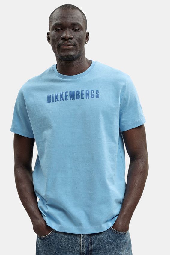 Футболка Bikkembergs Голубой