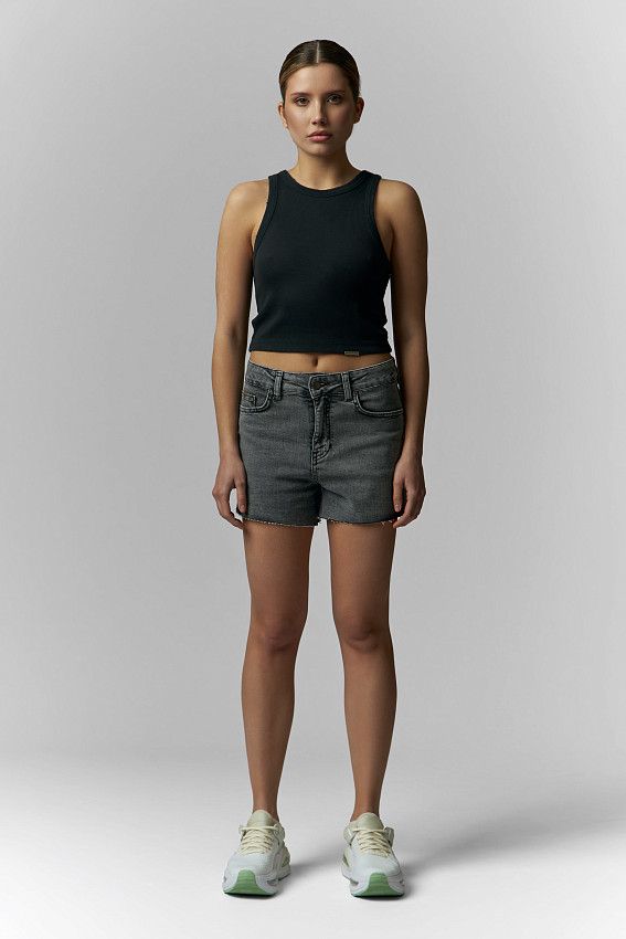 Кроп-топ Van Mich Черный