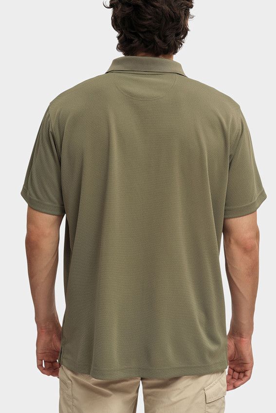 Поло Columbia Зеленый