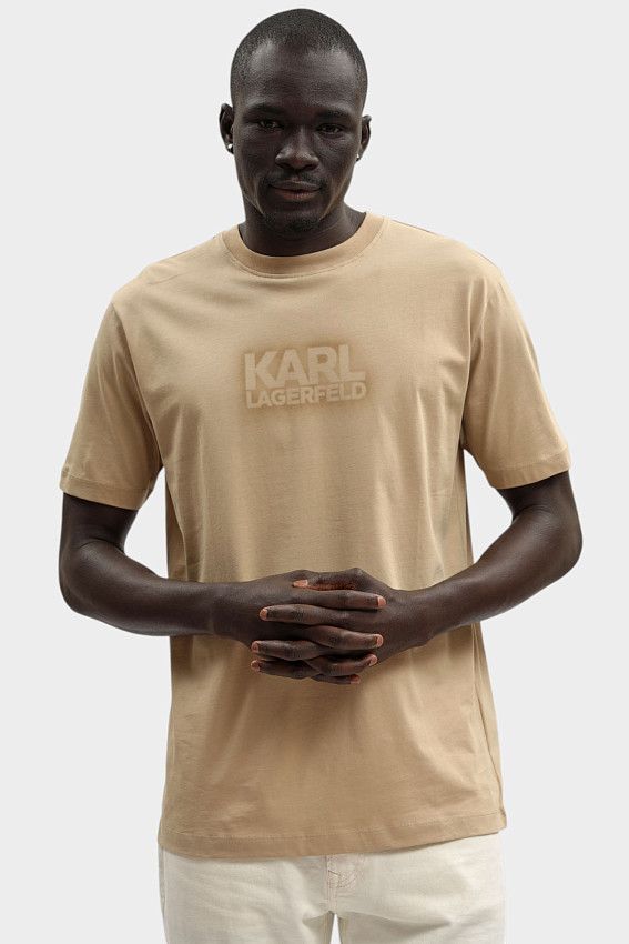 Футболка Karl Lagerfeld Коричневый