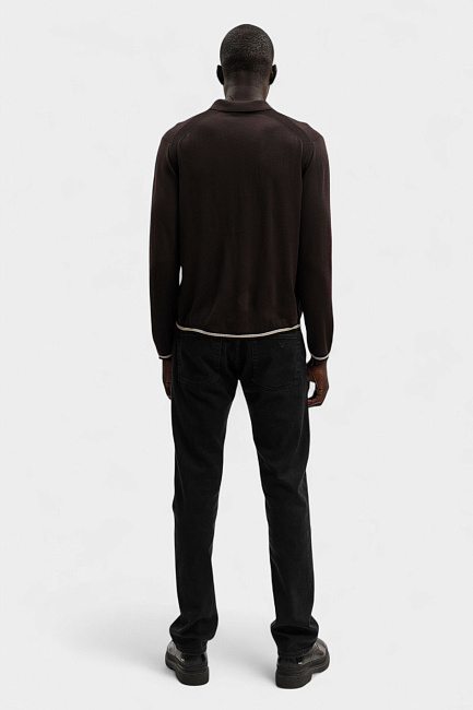 Поло с длинным рукавом Emporio Armani