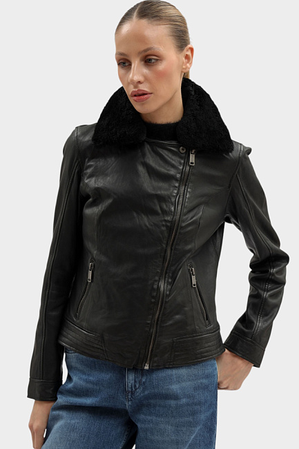 Куртка кожаная Mustang